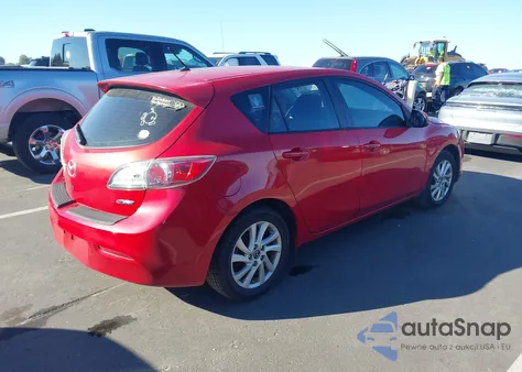 2013 Mazda Mazda3 I Touring z USA, uszkodzony, nr VIN JM1BL1L77D1803452